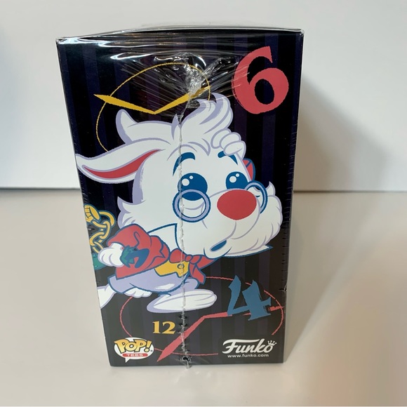 NWT. Funko POP & tee Alice in Wonderland- White Rabbit Flocked - Picture 5 of 9
